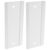 DONFAMDS 2pcs Stainless Steel Office Door Name Plate Self-adhesive Wall Mounted Name Sign for Meeting Rooms Privacy Door Identifier with Easy Stick Design