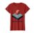 Don’t Lick the Table Periodic Table Design T-Shirt, Women, Cranberry Red, Large