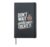 Dont Wait For Opportunity Create It Motivation Quote Hardcover Journal, Black