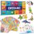 DoodleDoo Origami Paper Kit for Kids Ages 5-8 8-12,152 Sheets Origami Paper – 72 Double Sided Patterns with Instructional Book,DIY Art Craft Projects,Travel Game Activity,Gift for Boys Girls Beginners
