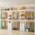 dooloric Closet System with 6 Drawers, 6FT-12FT Closet Organizer System with Cuttable Shelves Walk in Wooden Closet Storage System with 6 Hanging Rods Modular Closet, 2 Sets White