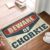 Doormat of Beware of Chorkie Outdoor for Patio Waterproof Farmhouse Door