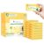 Dorahoney Travel Antibacterial Hand Wipes, 99% Water Hand Sanitizer Wipes, Safe for Sensitive Skin & Hypoallergenic Hand Sanitizing Pocket Wipes, 144 Count (24 Packs of 6)