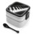 Double-Layer Bento Box for Adults,Stackable Lunch Box with Spoon And Handle