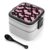 Double-Layer Bento Box for Adults,Stackable Lunch Box with Spoon And Handle