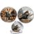 Double-Sided Skull Pianist Coin, Whiskey Cigar Bar