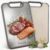 Double-Sided Titanium Cutting Board for Kitchen, 15.4″x10.4″
