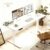 Double Beam Single Motor 55″ Electric Standing Desk Height Adjustable Desk for Home and Office Desk Frame with Sliced Board