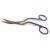 Double Curved Embroidery Scissors, Stainless Steel Curved Blade Sewing Scissors with Offset Handle, Precision Thread Trimming Scissors for Machine Embroidery, Appliqué, Quilting & Crafts – 6″
