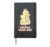 Double Duck Bus Kawaii Pastel Travel Ducks Hardcover Journal, Black