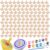 DoubleFill 200pcs DIY Wooden Spinning Tops Craft Kit, Back to School Gifts