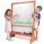 Double Sided Giant Indoor/Outdoor Plexiglass Art Easel (21 x 36 x 51 in) – Easy to Clean, Kids Draw or Paint On Both Sides, Fun Arts & Crafts Activity Center for Boys Girls- an Easy to Assemble Gift