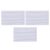 Double Sided Ruled Index Cards 600pcs White Paper for School Notes