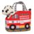 Douglas Fire Truck Pet Sak with Dalmatian Plush for Ages 2 to 8