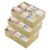 DOUUGGEE Small Foldable Fabric Drawer Organizer 9-Pack – 11″ Breathable Closet & Dresser Storage Bins for Underwear, Socks, Baby Clothes & Bras, Khaki