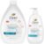 Dove Antibacterial Soap, Liquid Hand Wash + Large Hand Soap Refill – 5X Moisture Boost for Moisturizing Extremely Dry Skin