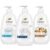 Dove Hand Wash Variety 3-Pack (Shea Butter & Warm Vanilla, Deep Moisture + Antibacterial) – Moisturizing Hand Soap Liquid Set, Home Essentials, Office Supplies, 12 Oz Ea