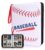 DOVEKERY Baseball Card Binder 4 Pocket, 440 Trading Cards Collection Folder with 55 Sleeves, Zipper Card Organizer Album for Sports, Football, Collectible Card, 4 Pockets