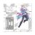 DOZL x Hadanbui 06 Cat Uncle x Tuxedo Sam [Collaboration Illustration] Acrylic Stand Plate