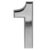 D Plastic House Numbers Stickers for Home Door and Mailbox