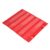 Dpofirs Magnetic Schedule Pocket Chart, 5 Clear Rows | Classroom Homeschool Wall Organizer for Small Group Activities, Whiteboard Display, Blue 16.5×13.8in (Red)