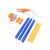 Dpofirs Outdoor Plastic Windmill Sprinkler 360° Rotating | Water Toy for Garden Yard Kids Family Easy Assembly Cooling Automatic Shut Off Party