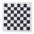 Dpofirs Standard 35x35cm PU Chess Board Only, Portable Soft Chessboard for Travel Outdoor Camping – Foldable, Tear, Educational Toy for Family Fun