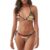 DQQEFDDE 4th of July Potted Flowers Bikini Sets for Women Xx-Large