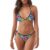 DQQEFDDE Colorful Peace and Love Bikini Sets for Women Xx-Large
