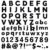Dqwtb 219Pcs 4 Inch Bulletin Board Letters Numbers Symbols Bulletin Board