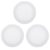 DRAFIDEEP 3pcs Round Art Panels for Oil Painting and Acrylics Fine Linen Canvas Boards Built for Permanence and Stability for Indoor Art Drawing and DIY Painting for Students and Hobbyists