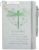 Dragonfly Gifts Women, Dragonfly Journal 200 Pages Notebook A5 Lined with Pen and Keychain, Inspirational Encouragement Gifts for Dragonfly Lovers, Dragonfly Memorial Gift Her (Gray-Green)