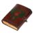 Dragon Leather Journal with Lock – Embossed Green Twin Dragon Grimoire, Book of Shadows, Handmade Vintage 7×5 Notebook for DND, Writing, Drawing, Sketching, Fantasy Gift for Men & Women