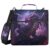 Dragon Purple 3 Ring Binder Bag 1.5 inch Binder Organizer with Zipper Shoulder Strap 500 Sheet Documents Storage for School Office