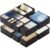 Drawer Organizer 12-Piece Set for Baby Clothes Dresser