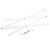 Drawing Enlarger Reducers Tool Metal Rulers 50cm Repair Rulers Scale Foldable Pantograph Copy Rluer for Home Stair Measuring