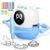 Drawing Robot for Kids, Montessori Interactive Learning Toy with 150+ Cards, Step-by-Step AI Art Tutor for Toddlers 3-8, Screen-Free Educational Gift, Spell & Draw Supplies for Boys Girls