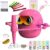 Drawing Robot for Kids, Voice Interactive Montessori Toy with 100 Cards & 16 Pens