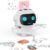 Drawing Robot for Kids with 200 Cards & 12 Color Pens , Educational Drawing Machine with Music Interaction Montessori Painting Learning Toys for 3 4 5 6 7 8 Year Old Gifts for Boys Girls (White)