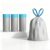 Drawstring Kitchen Trash Bags, 13 Gallon, Leak Proof, 75 Count
