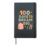 Dream Big 100 Days Celebration Hardcover Journal, Black