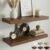 Dreamland 30″ Floating Shelves for Wall, 12inch Deep Wall Shelf, Set of 2