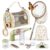Dreamon Kids Bug Catching Kit, 11PCS Outdoor Toys for Kids Ages 4-8 | STEM Educational Toys Kids Explorer Kit with Wooden Bug Habitat, Bug Vacuum, Butterfly Net and Magnifying Glass