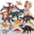 Drefirsa Dinosaur Toys for Kids 3-5 5-7, 14PCS Big Realistic Dinosaur Figure Set with 6 Jumbo & 8 Small, Educational Dinosaur for Toddler as Birthday Gift, Party Favor, Toy for 2 3 4 5 Year Old Boy