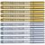 DRESSOOS 20pcs Silver Metallic Paint Markers with Fine Tip for Smooth Writing and Fine Precision, Plastic Material, for Signing Books and Office Use