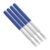 DRESSOOS 4pcs Retractable Telescopic Teacher Pointer Stick for Classroom Presentations and Activities, Stainless Steel and Silicone Handheld Teaching Aid, Extendable to 39.4 Inches,