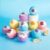 Dried Flower Bath Bombs Bulk, 100gEach, Essential Oil (12, Rosemary)