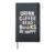 Drink Coffee Read Books Be Happy Coffee Lovers Funny Reading Hardcover Journal, Black