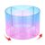 Drink Packet Organizer, Lazy Susan Gradient Drink Mix Organizer, Acrylic Water Drink Packet Holder with 4 Compartments for Cabinet Kitchen Pantry Storage Organization