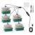 Drip Depot Seed Starting Kit with Grow Lights, 5 Trays, 70.9″ Cable